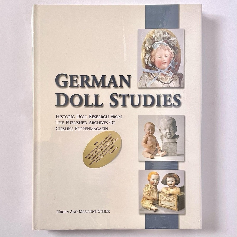 German Doll Studies Historic Doll Research Archives Encyclopedia Book HC Sealed
